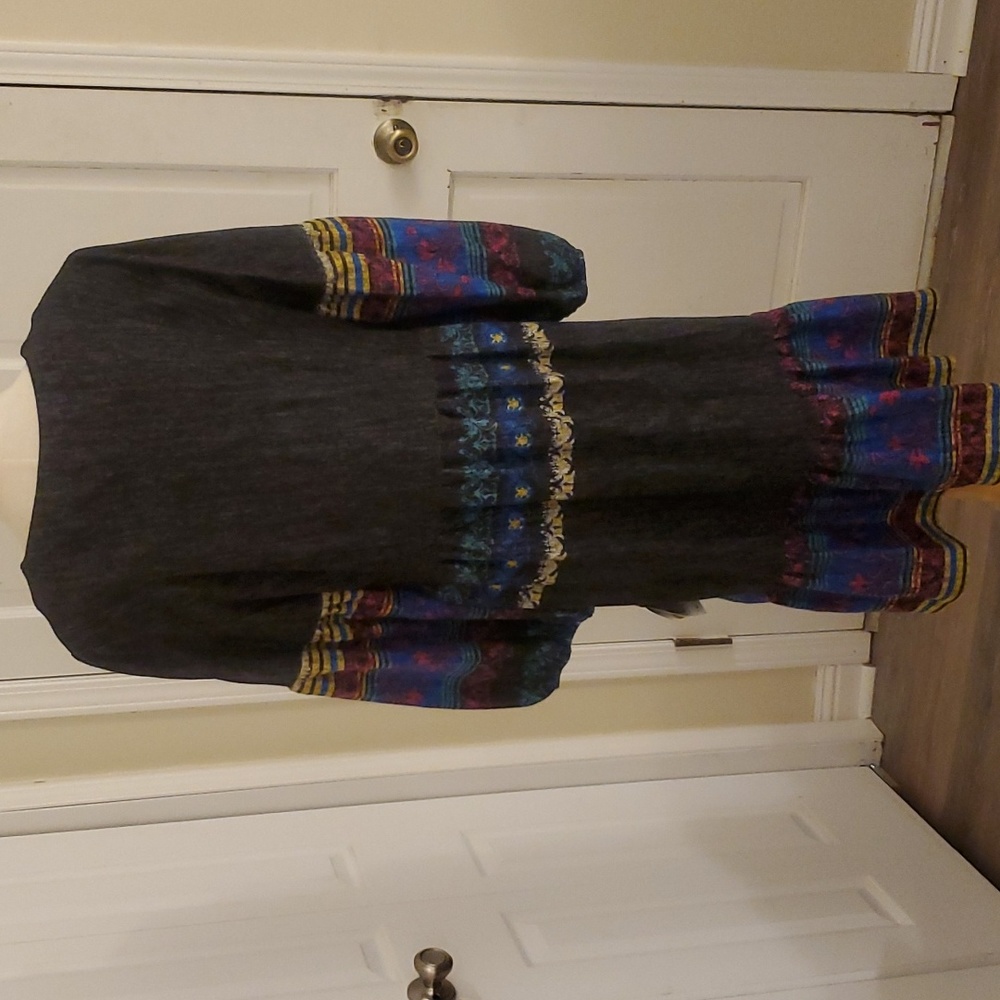 Violet Weekend Multi Boho Dress - Picture 10 of 13